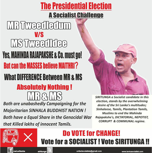 Presidential Election 2015 Sri Lanka